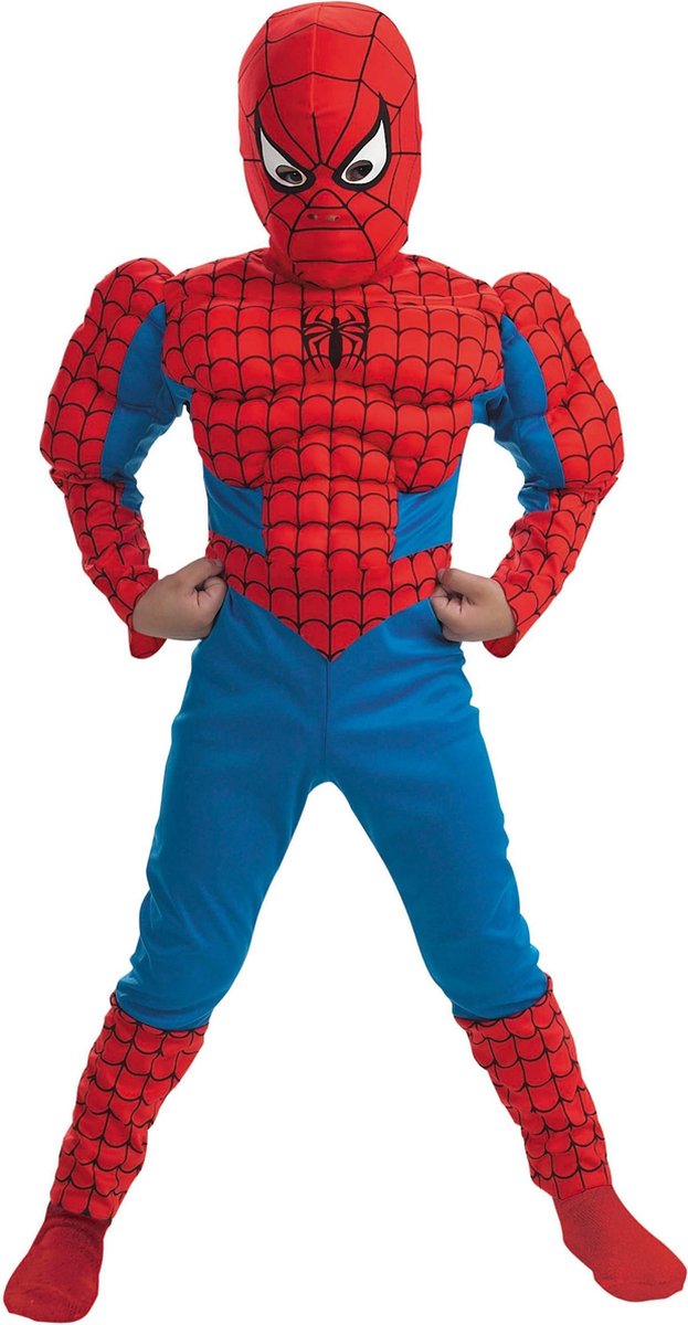 Gespierd Spiderman™-kostuum voor jongens - 152/158" |