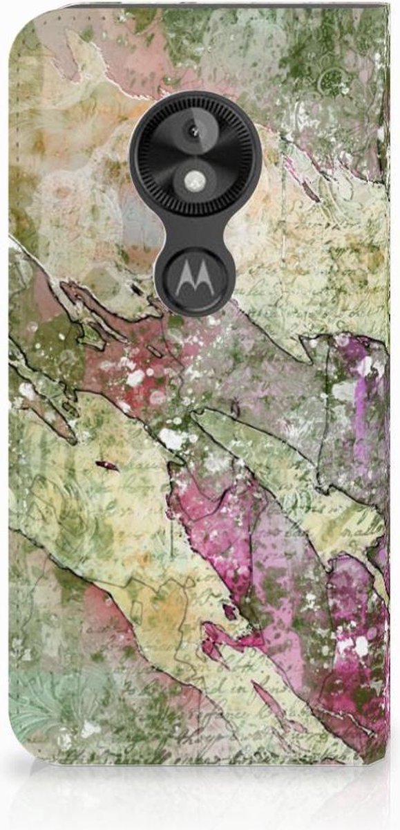 Bookcase Motorola Moto E5 Play Letter Painting