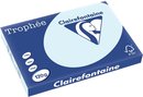 4x Clairefontaine TrophÃ©e Pastel A3 azuurblauw, 120gr, pak a 250 vel