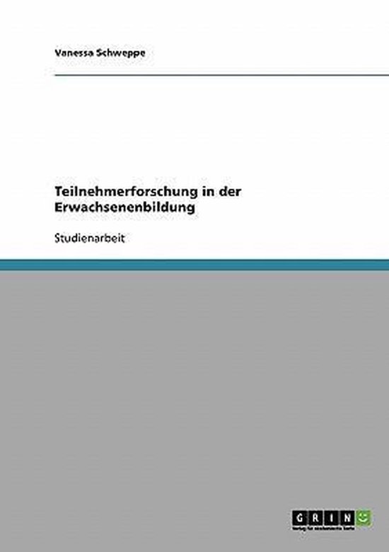 Teilnehmerforschung in der Erwachsenenbildung - cover