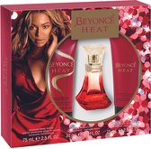 Beyonce Heat Geschenkset - Eau de Parfum 30 ml + Douchegel 75 ml + Bodylotion 75 ml