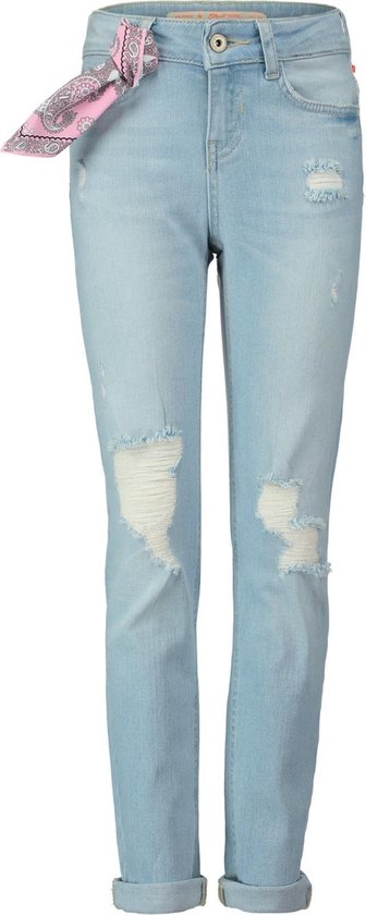 Coolcat Broek Girlfriend jeans Yfay - Stonebleached - 158/164 | bol.com