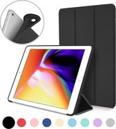 iPad (2018) (2017) 9.7 Inch Case, Ultra Slim Lightweight Smart hoesje met Trifold Cover Stand Zwart