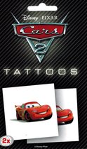 Tattoos Cars 2 - 8 sets avec 2 tatouages