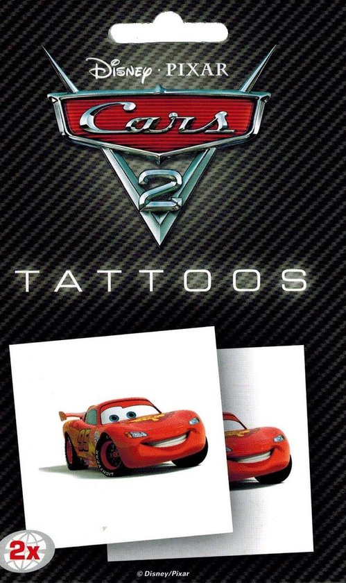 ThemeHouseParty 1778 cm Cartoon Character Disney Pixar Car Printed  Temporary Tattoos Stickers Party Favors for Boys
