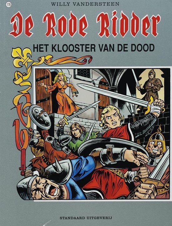 Cover van het boek 'Het klooster van de dood' van Willy Vandersteen