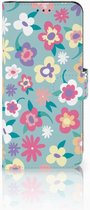 Protection Housse Samsung Galaxy S8 Portefeuille Flower Power