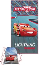 Disney Cars Crossroad - Microvezel Strandlaken - 70 x 140 cm - Multi