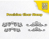 Nellies Choice Precission stempel swirls & diamonds APST020