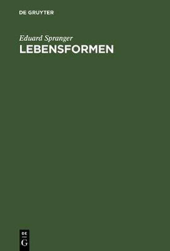 Lebensformen - cover