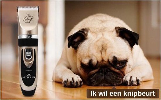 Royal Pets™ hoge kwaliteit professionele Dieren tondeuse set - Honden -  Scheren -... | bol.com