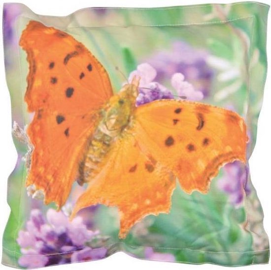 Buitenkussen vlinder L