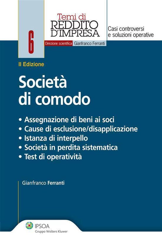 Società di comodo - cover