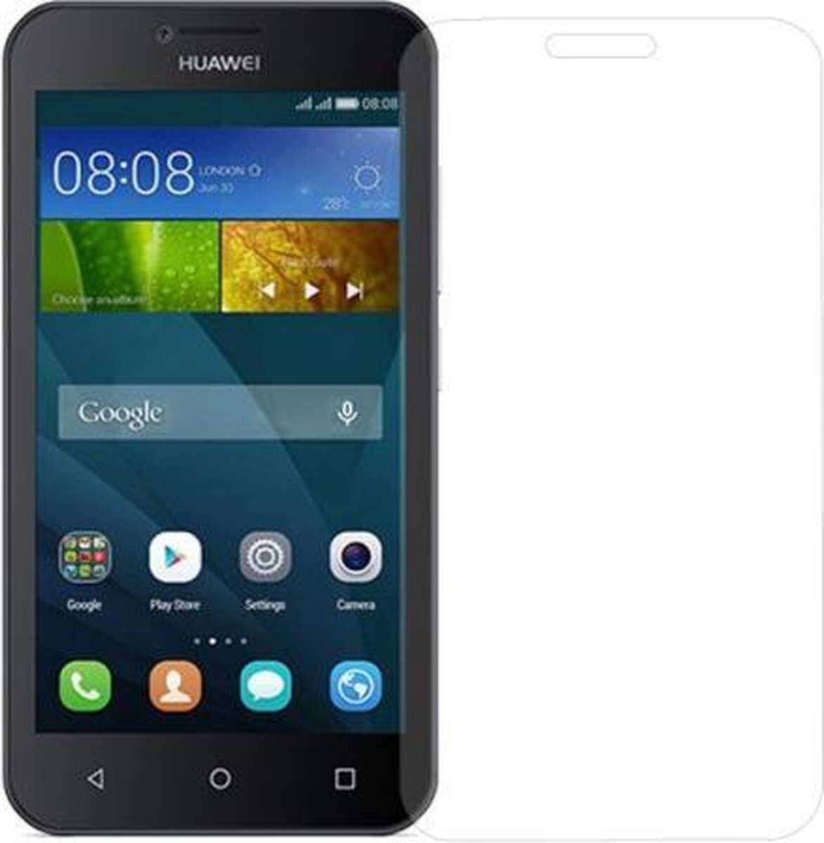2 Stuks Pack Huawei Y5 Tempered Glass Screen protector 2.5D 9H 0.26mm