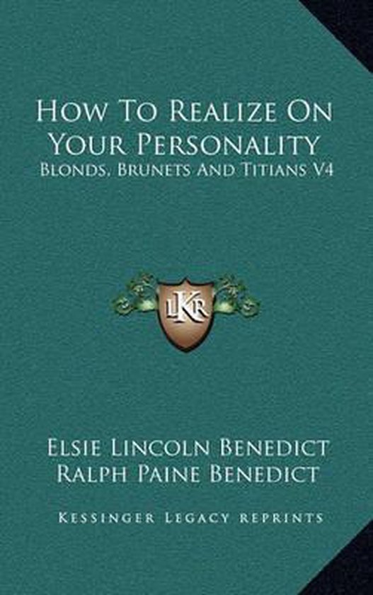 How to Realize on Your Personality - cover