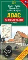 ADAC RadTourenKarte 27. Rhön, Fulda, Schweinfurt, Bad Salzungen 1 : 75 000