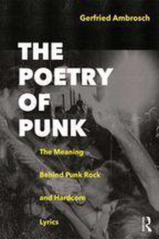 The Poetry of Punk - cover