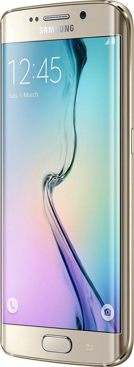 jogger afdeling Kunstmatig Samsung G925 Galaxy S6 Edge - gold platinum - 128 GB | bol.com