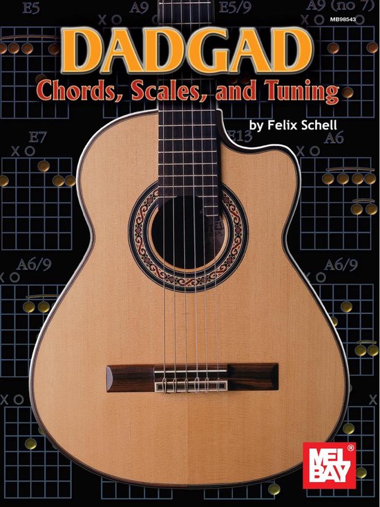 DADGAD Chords, Scales, and Tunings - cover