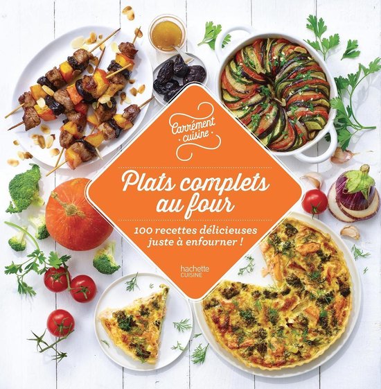100 recettes plats complets au four - cover