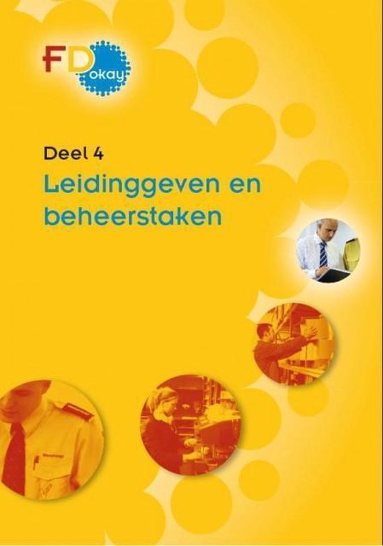 Cover van het boek 'FD Okay / 4 niveau 4 / deel Leidinggeven en beheerstaken / druk 1'