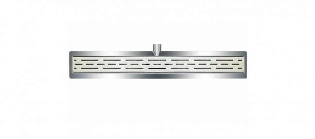 L'Aqua Douchedrain klassiek lineair 70 cm roestvrij staal