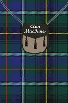Clan MacInnes Tartan Journal/Notebook