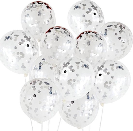 20 Confetti Ballonnen | Ideaal verjaardag, feesten partijen | bol.com