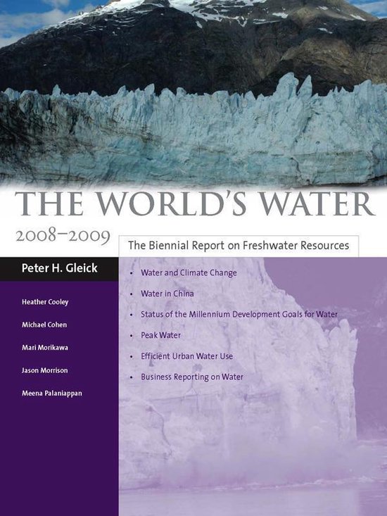 The World's Water - The World's Water 2008-2009 - cover