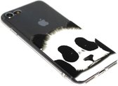 Panda hoesje Geschikt voor iPhone SE (2022/ 2020)/ 8/ 7