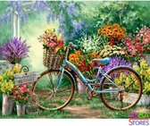 Diamond Painting "JobaStores®" Fiets - volledig - 50x40cm