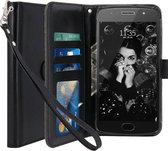 Motorola Moto G5S Plus Portemonnee hoesje / book case Zwart