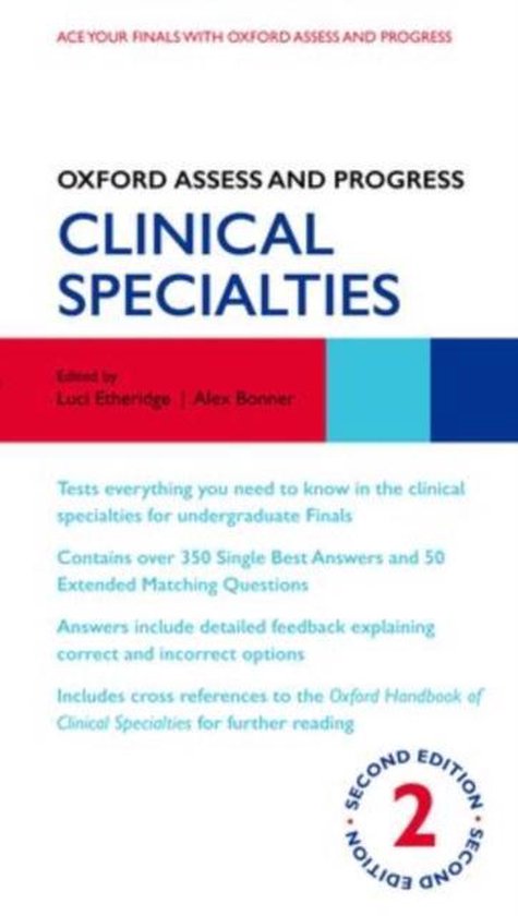 Oxford Assess & Prog Clin Specialties 2 - cover