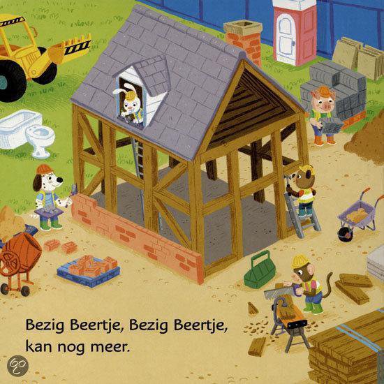 Thumbnail van een extra afbeelding van het spel Gottmer Kinderboek Bezig Beertje aan het werk (kartonboek). 1+