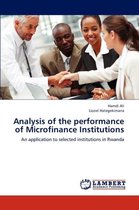 Analysis of the performance of Microfinance Institutions