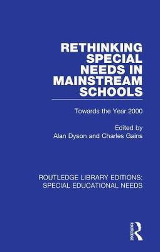 Routledge Library Editions Special Educational Needs Rethinking