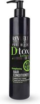 Revuele Pure Black D-tox Bamboo Charcoal Strengthening Hair Conditioner 335ml.