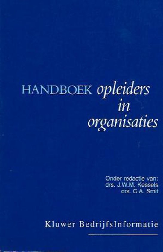 Opleiders in organisaties