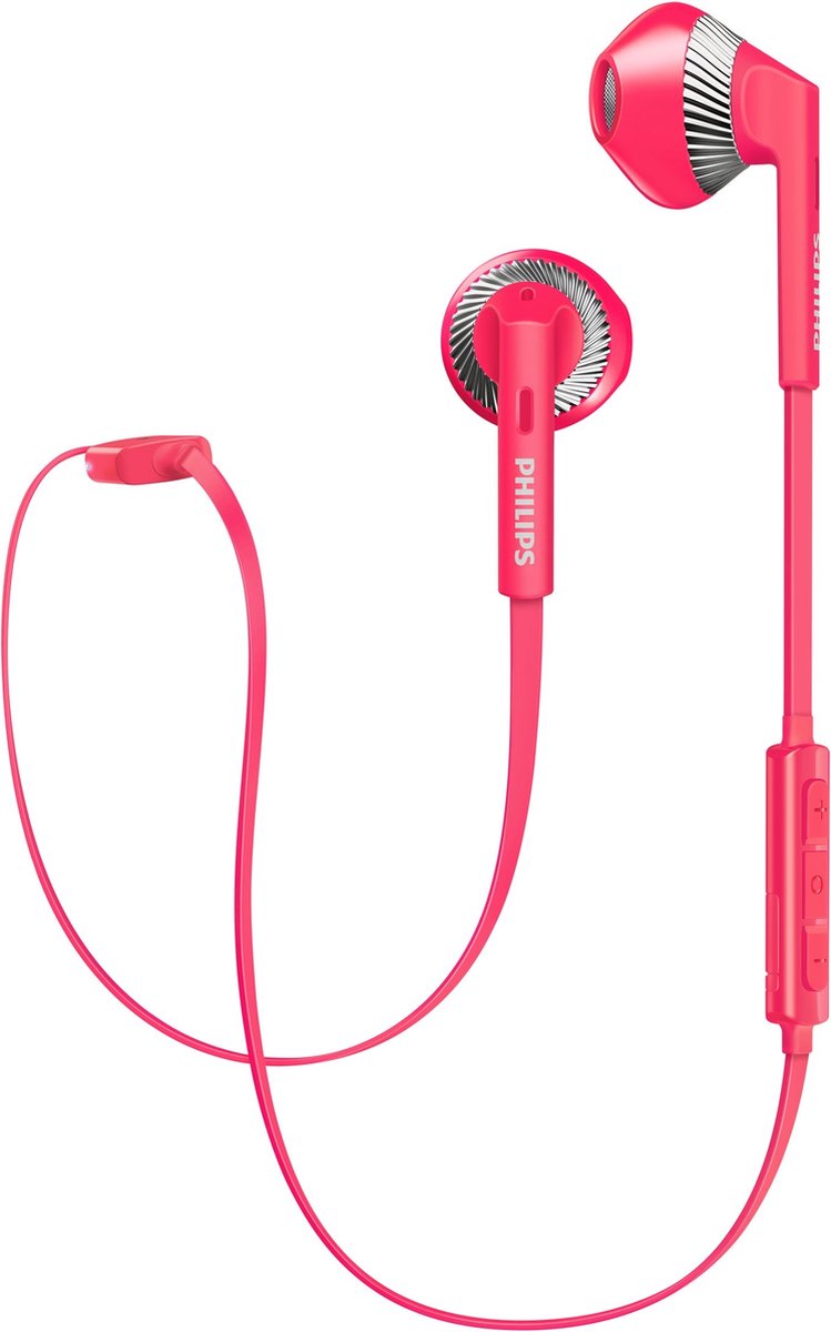 Bluetooth Stereo EarBud Headset red
