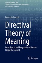 Synthese Library 409 - Directival Theory of Meaning