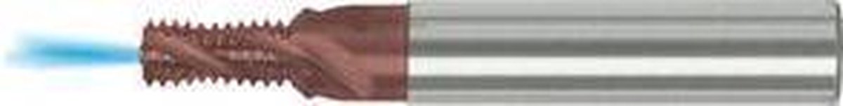 Draadfrees TMC-SP, voor binnendraad VHM TiCN-gecoat. HA/IK.R 1,5xd M 3 Gühring