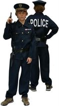 Politie jongen met kepie - Maat 128