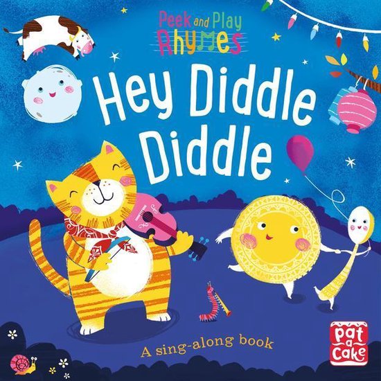 Peek and Play Rhymes 3 - Hey Diddle Diddle - cover