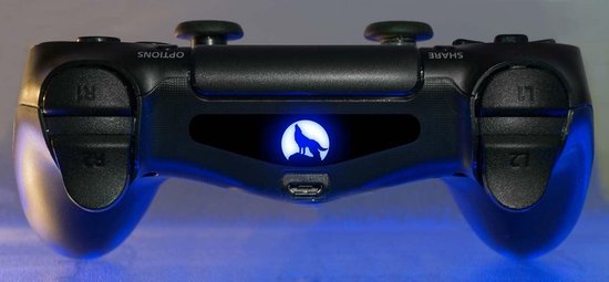 Wolf – lightbar sticker geschikt voor PlayStation 4 PS4 controller – 1 stuks