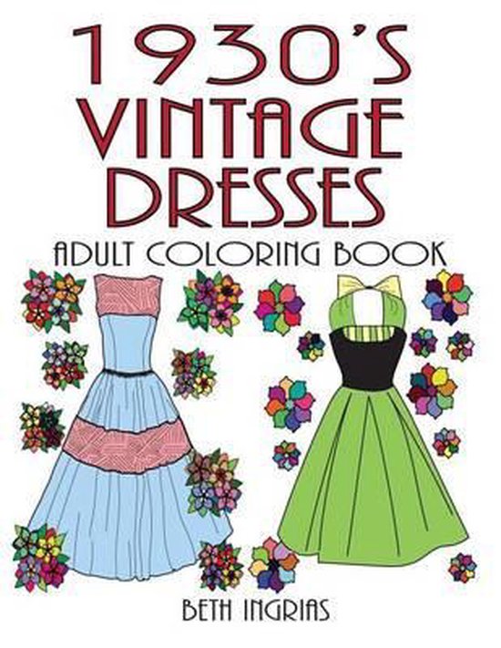 1930's Vintage Dresses - cover