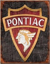 Wandbord - Pontiac logo