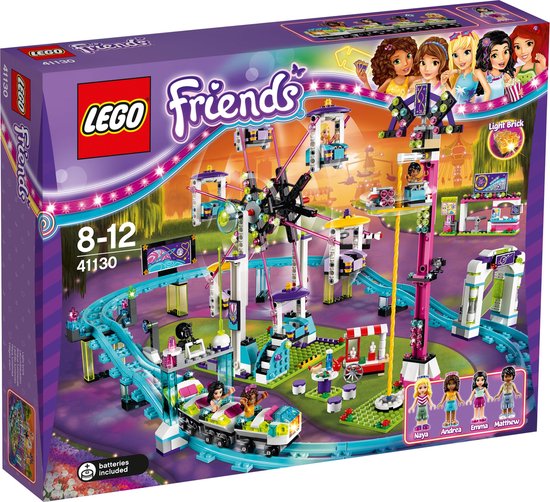 Wasserette Behoefte aan Advertentie LEGO Friends Pretpark achtbaan - 41130 | bol.com