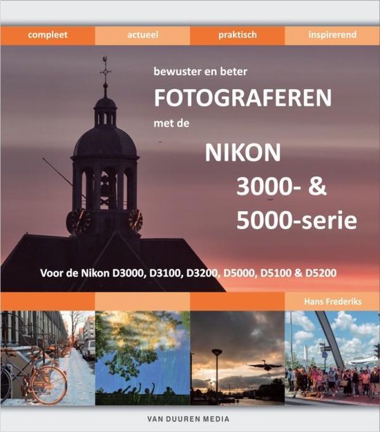 Cover van het boek 'Nikon 3000- & 5000-serie' van Hans Frederiks