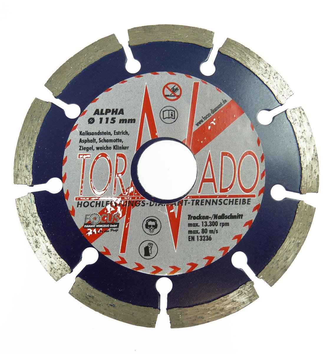Focus Type Alpha 115mm Diamond Blade