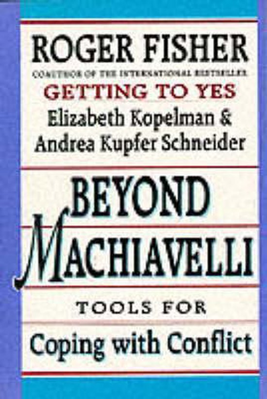 Beyond Machiavelli - cover
